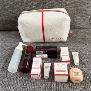 Shiseido Miniatures Set Pouch Cosmetic Bag New Authentic